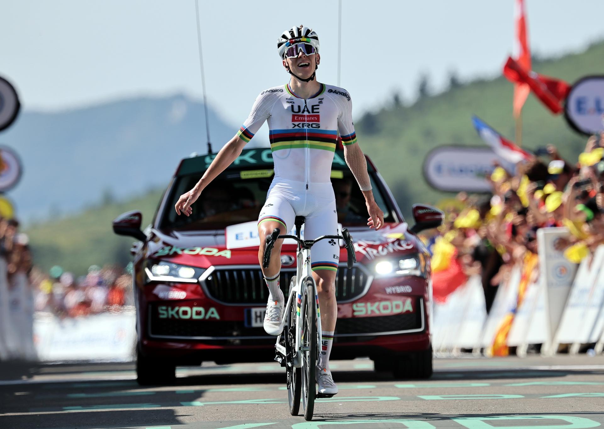 Clasificación general del Tour de Francia: tras la etapa 12 y el ataque de Pogacar