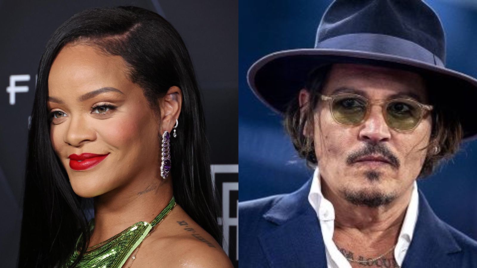 ¿Rihanna incluirá a Johnny Depp en su próxima pasarela de lencería?