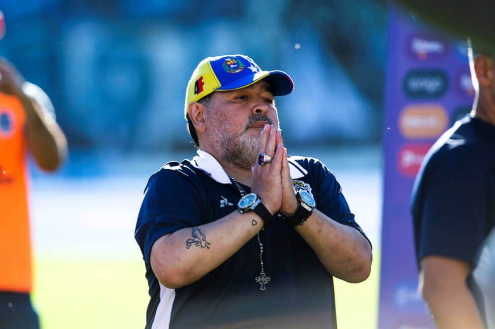 Diego Maradona, principal candidato a dirigir la selección de Venezuela
