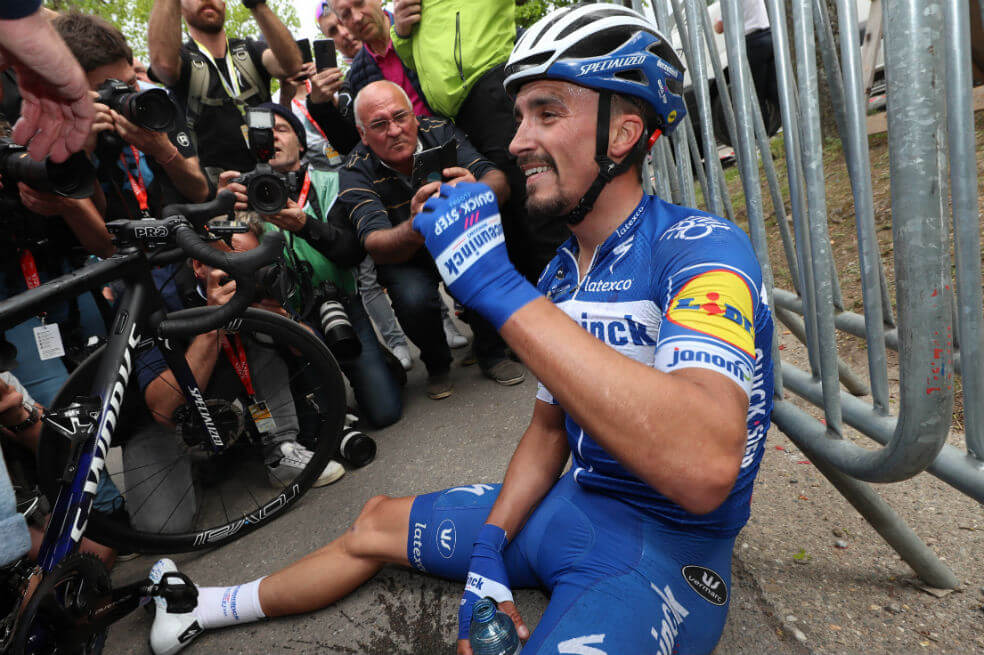 Julian Alaphilippe repitió título en la Flecha Valona