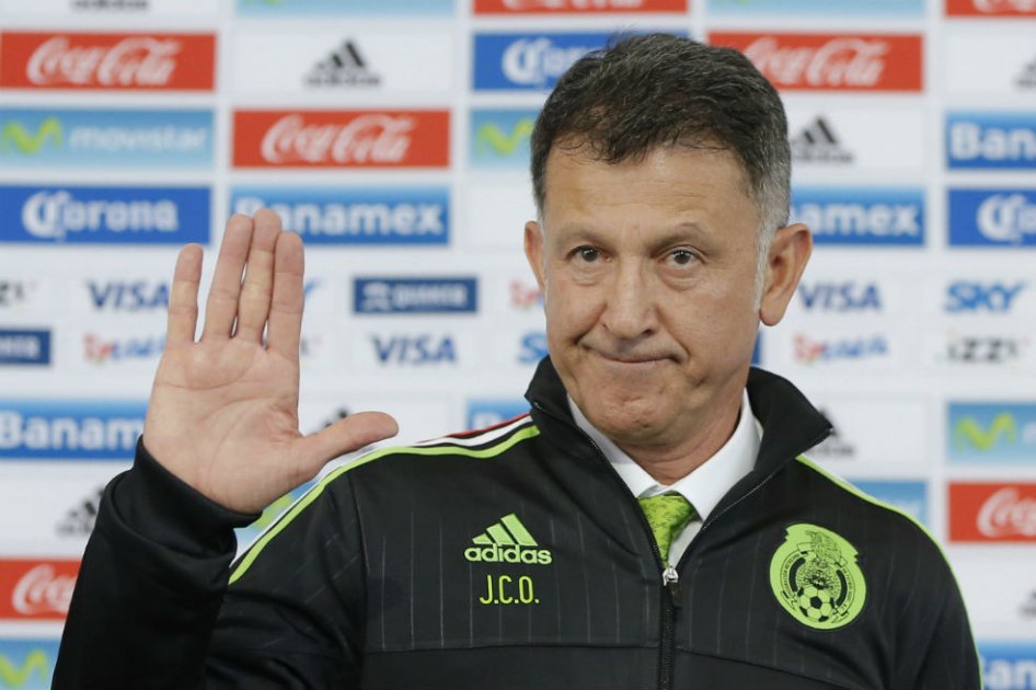 Juan Carlos Osorio, técnico de la selección de México. Foto: AFP