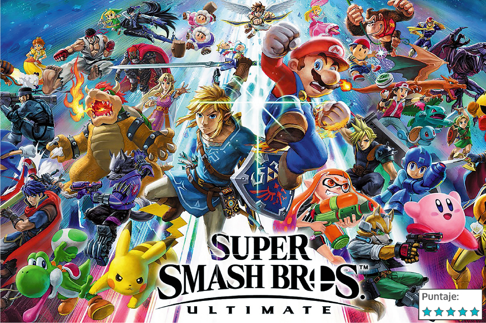 “Super Smash Bros Ultimate” cuenta con casi 900 pistas de nuestros videojuegos favoritos.  / Nintendo