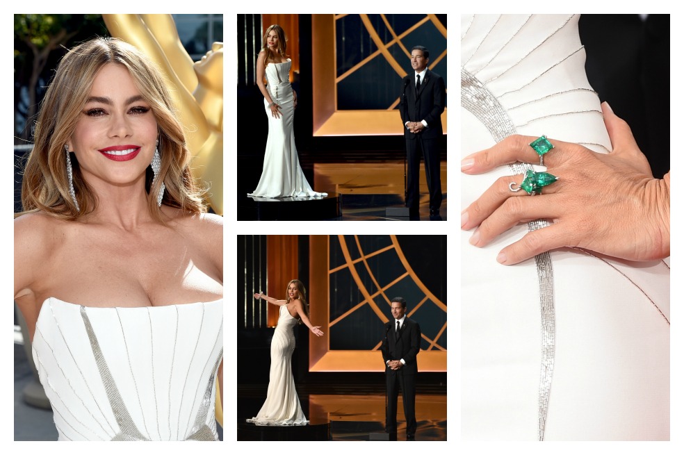 La ‘escandalosa’ puesta en escena de Sofía Vergara en los Emmy 2014