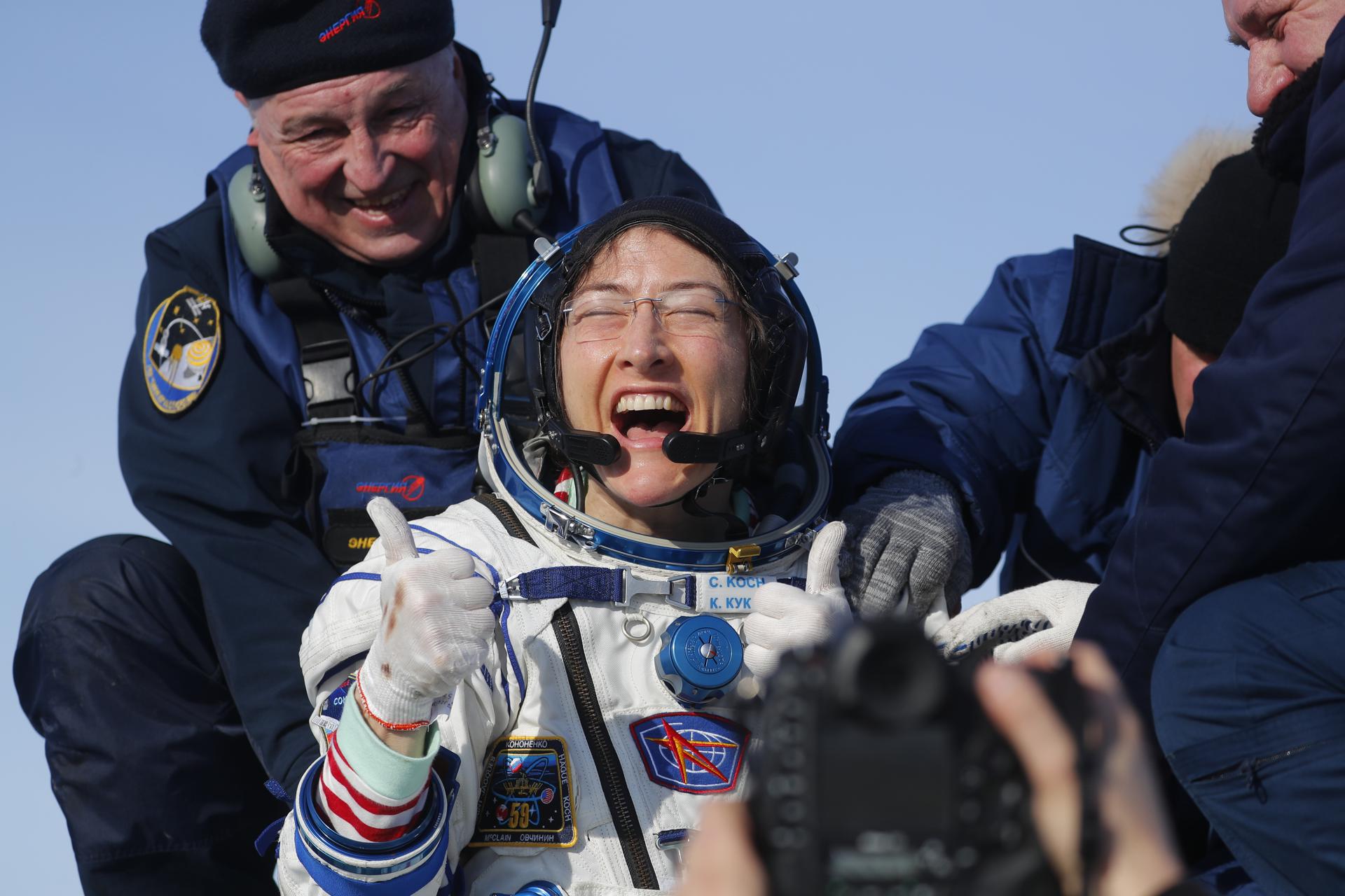 Christina Koch, primera mujer en viajar a la Luna, recibe el premio Princesa de Asturias