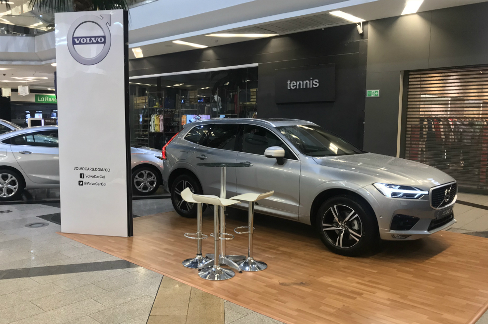Volvo participa en el segundo Salón del Automóvil de Unicentro