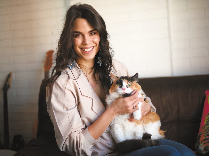 “Los gatos son unos incomprendidos”: Andreina Solórzano