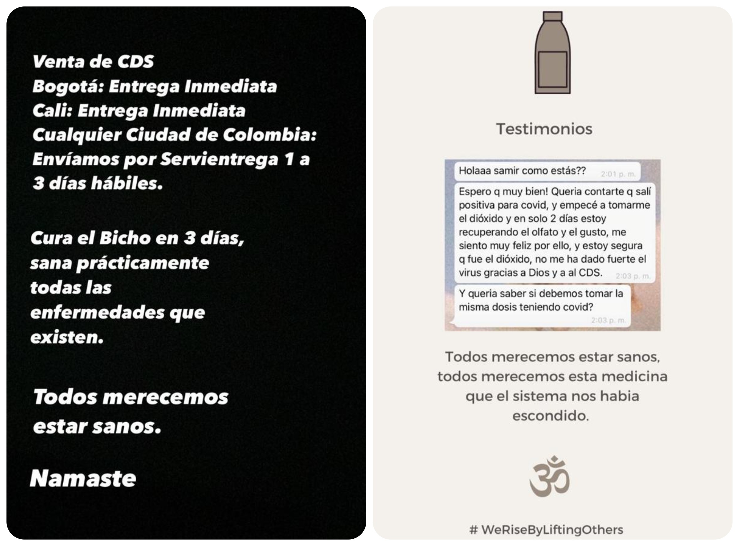 Imágenes tomadas del Instagram de Samir Namen.
