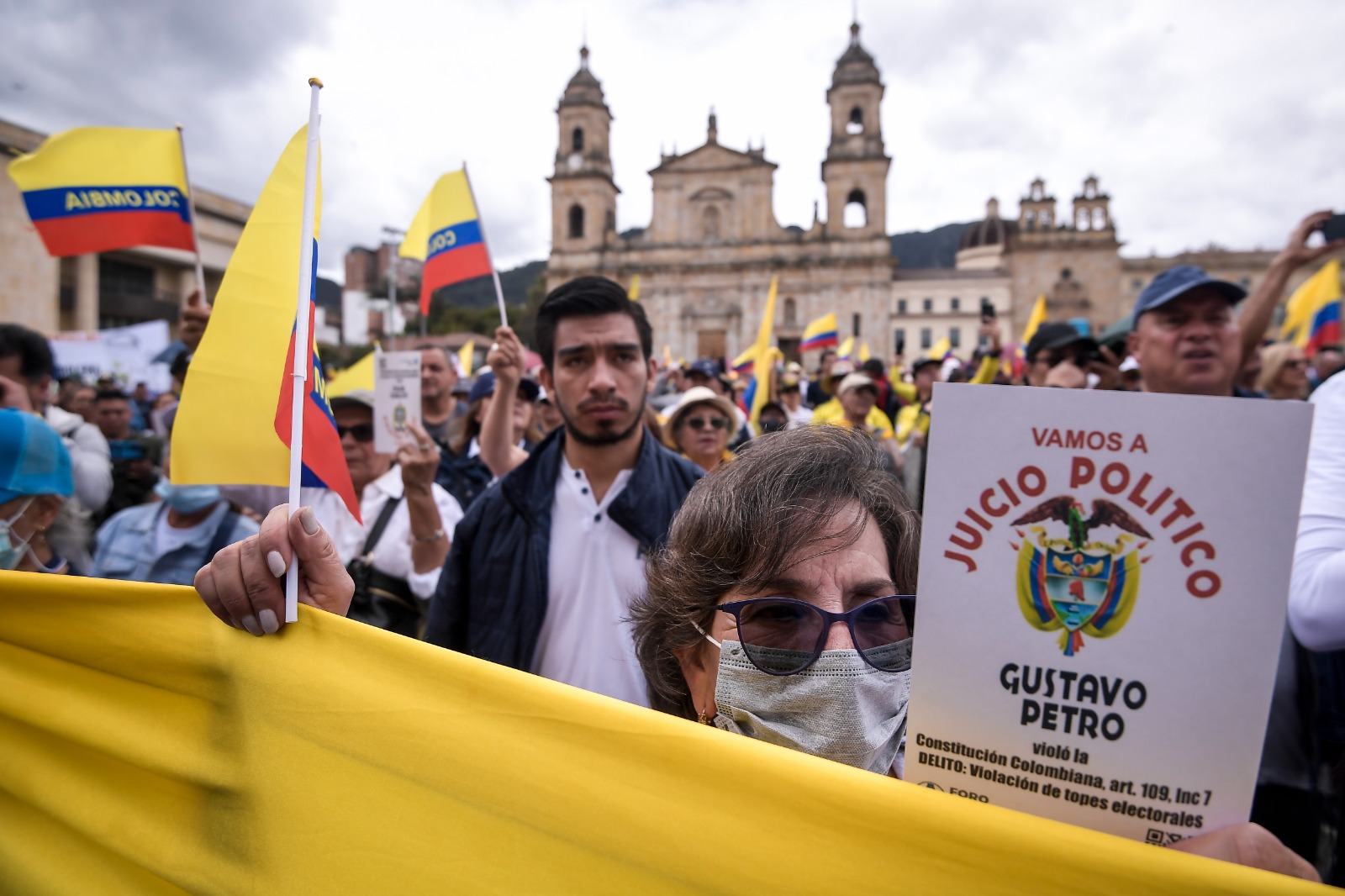 Marchas en Bogotá 23 de agosto 2023