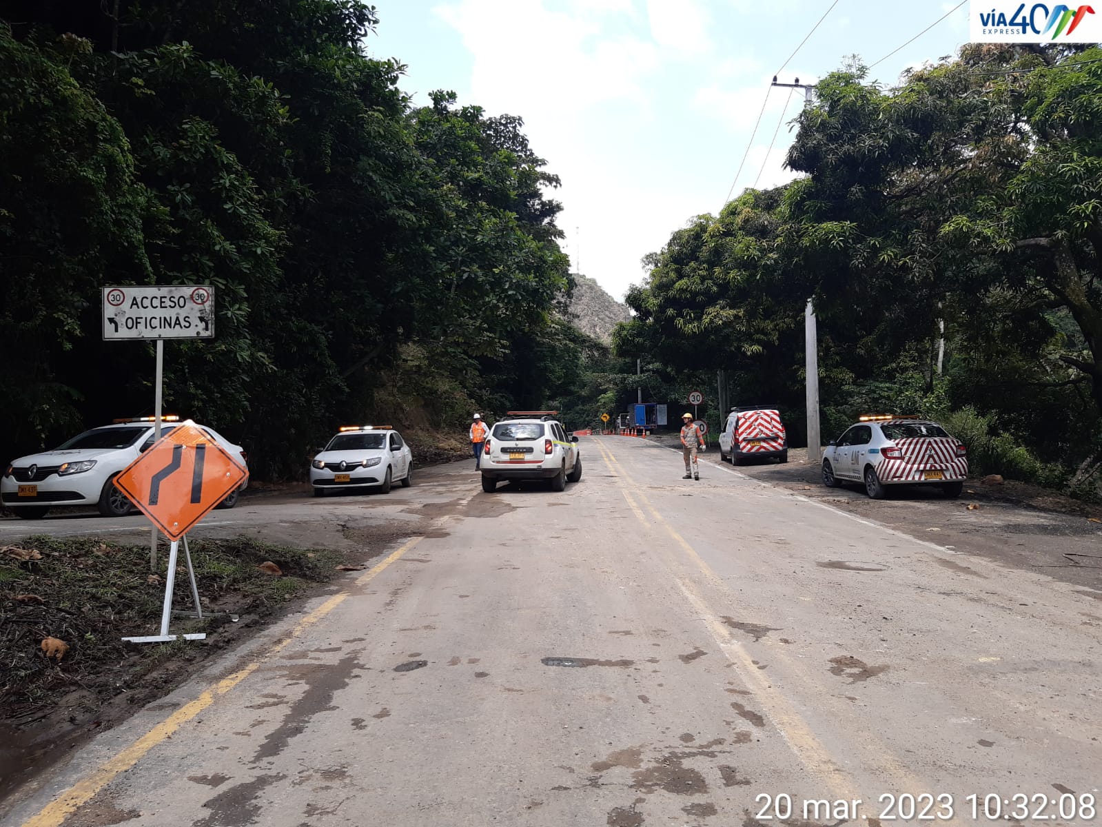 Vía Bogotá-Girardot: ya hay paso en el kilómetro 38