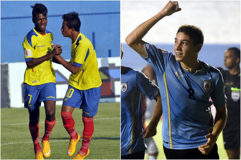 Ecuador y Uruguay, al hexagonal final del sudamericano Sub-17