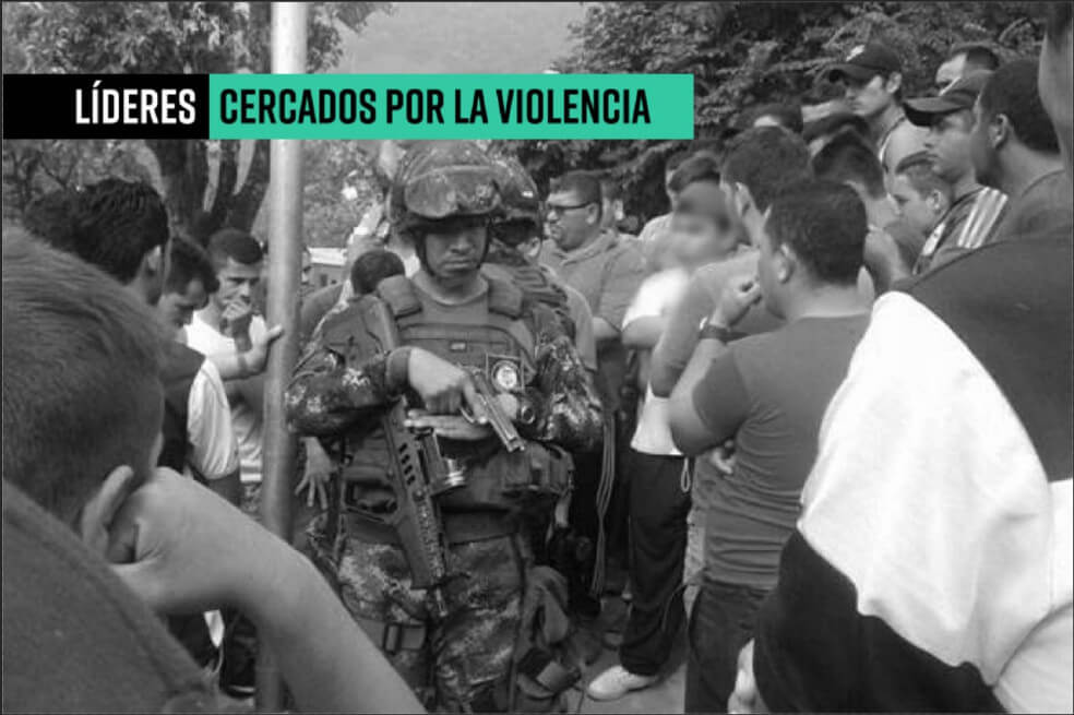 Aparte del narcotráfico, la denuncia del robo de petróleo del oleoducto Caño Limón-Coveñas, conocido como “pategrillo”, ha puesto en riesgo a los líderes.  