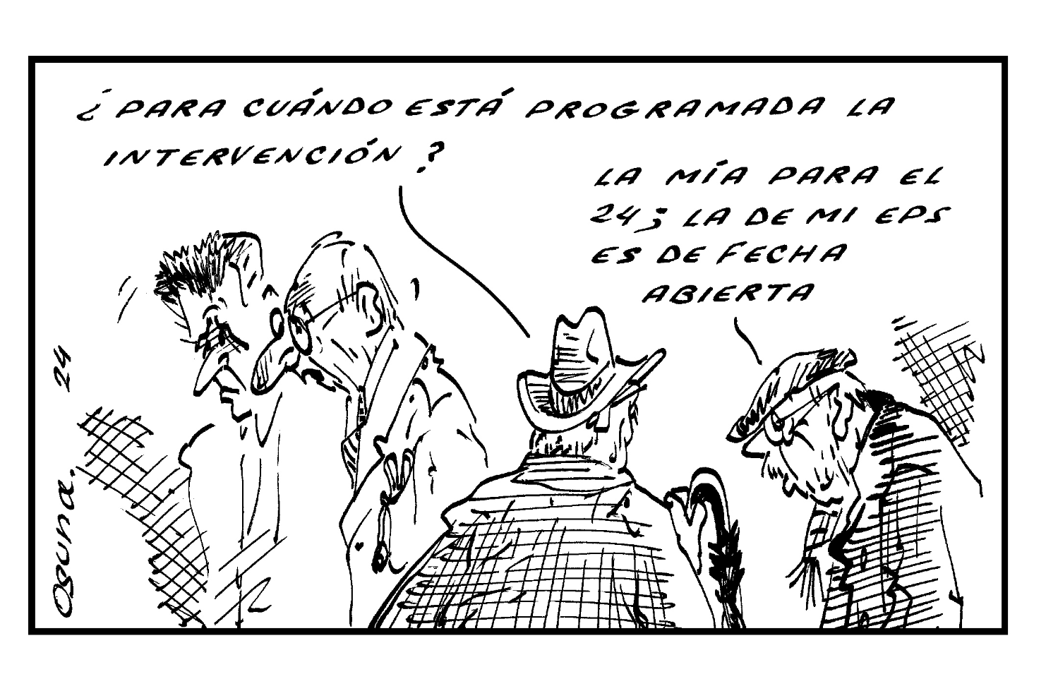La toma de la salud