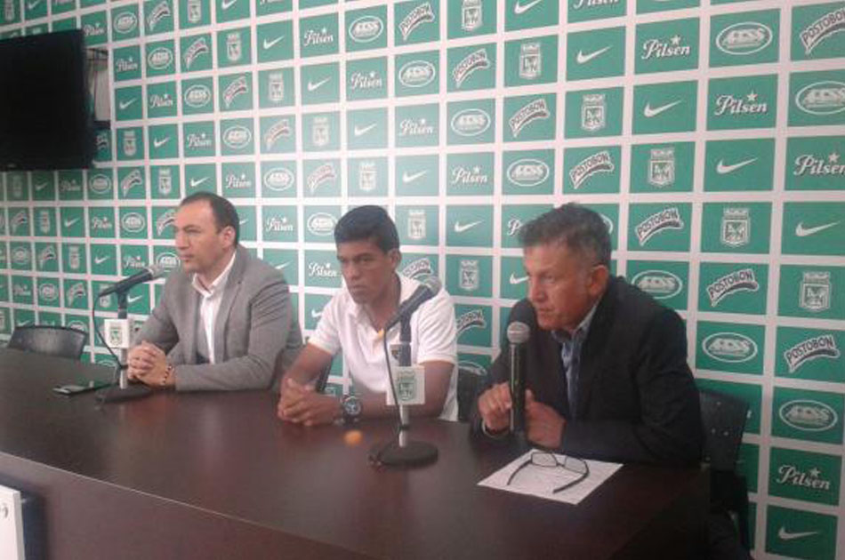 Atlético Nacional presentó a Yulián Mejía