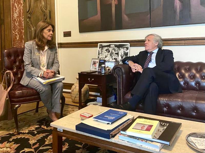 Marta Lucía Ramírez envió cartas a la OEA y a la CIDH para que visiten Colombia