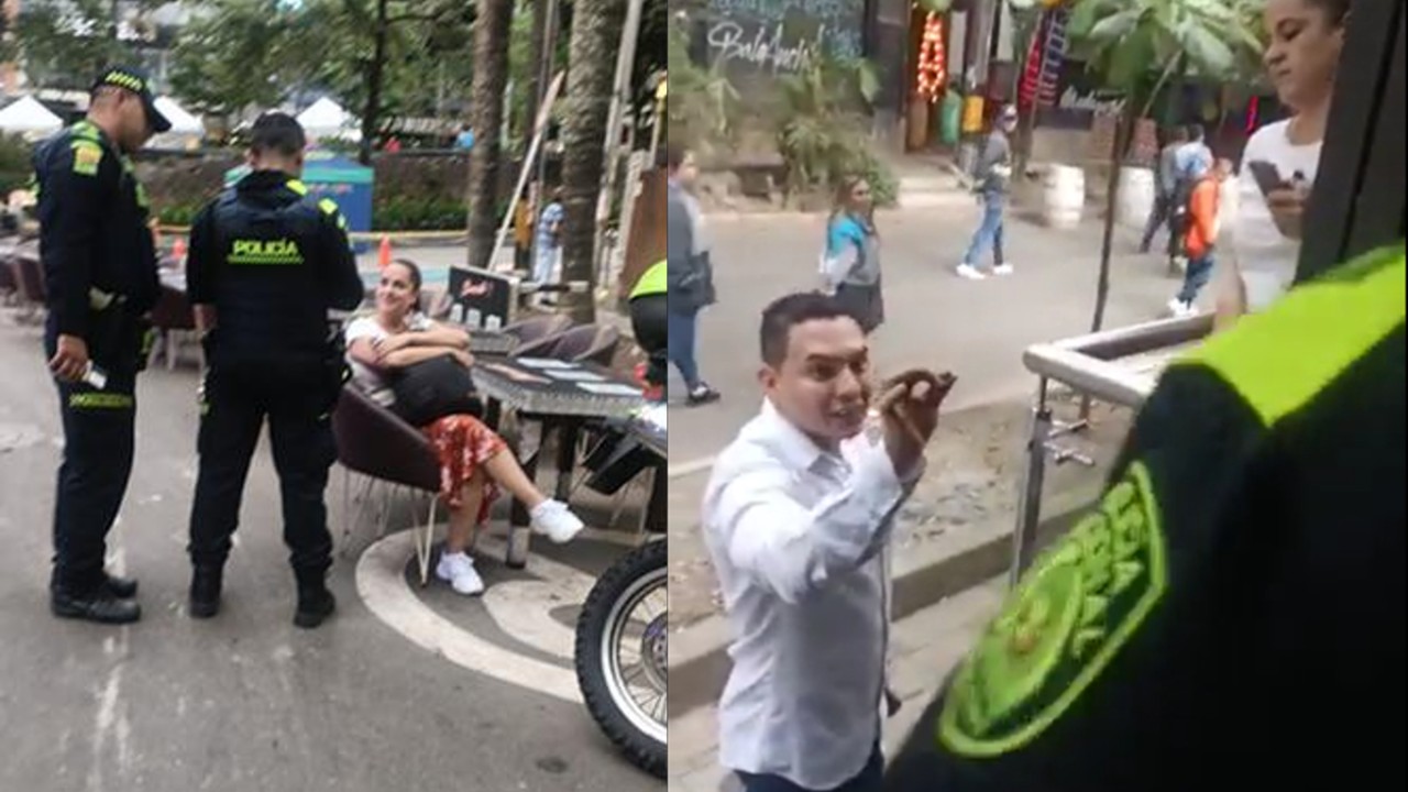 Policía dice que no detuvo a mujer que le gritó al alcalde Daniel Quintero