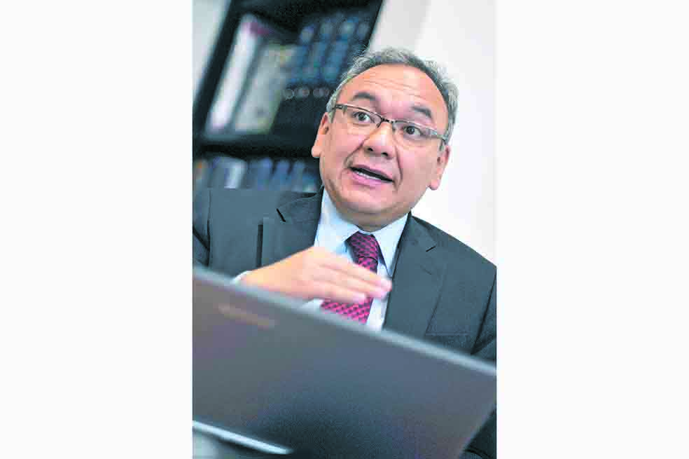 Emiliano Rivera, presidente del Consejo Nacional Electoral.  /Andrés Torres