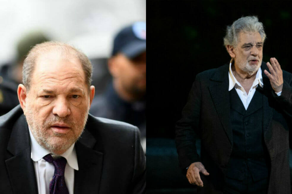 De Weinstein a Domingo, decenas de casos de abusos salpican al mundo cultural