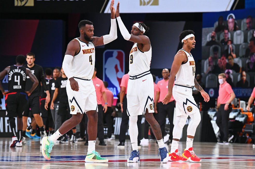 Los Nuggets eliminaron a los Clippers en los playoffs de la NBA