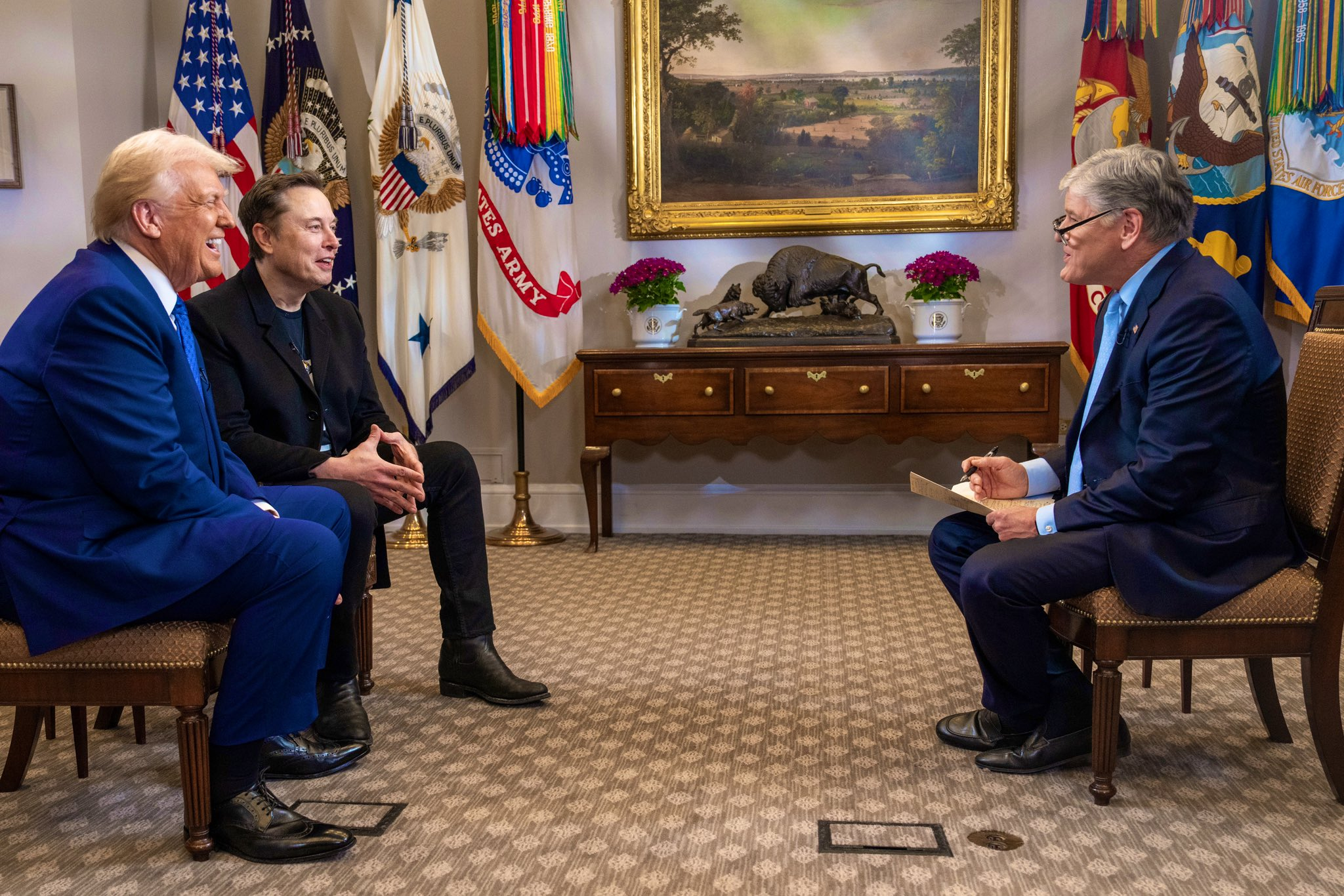 “Amo al presidente”: Musk y Trump muestran un frente común en Estados Unidos