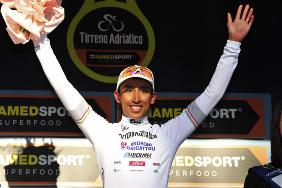 Egan Bernal fue el mejor colombiano en la Coppa Sabatini