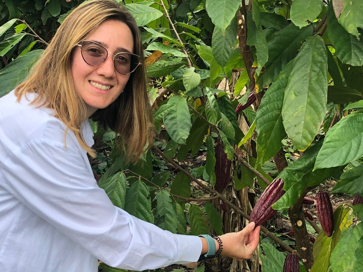 Silvana Noguera, creadora de Fruto de cacao.