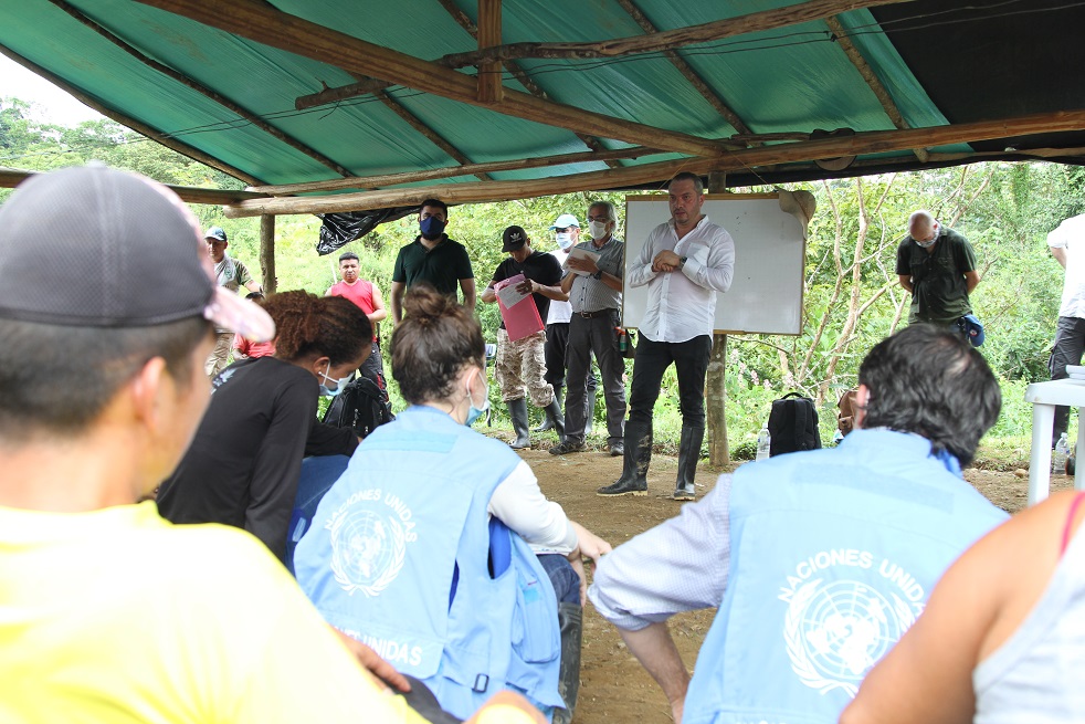 Antes de finalizar el año, exFarc desplazados en Mutatá tendrán viviendas temporales