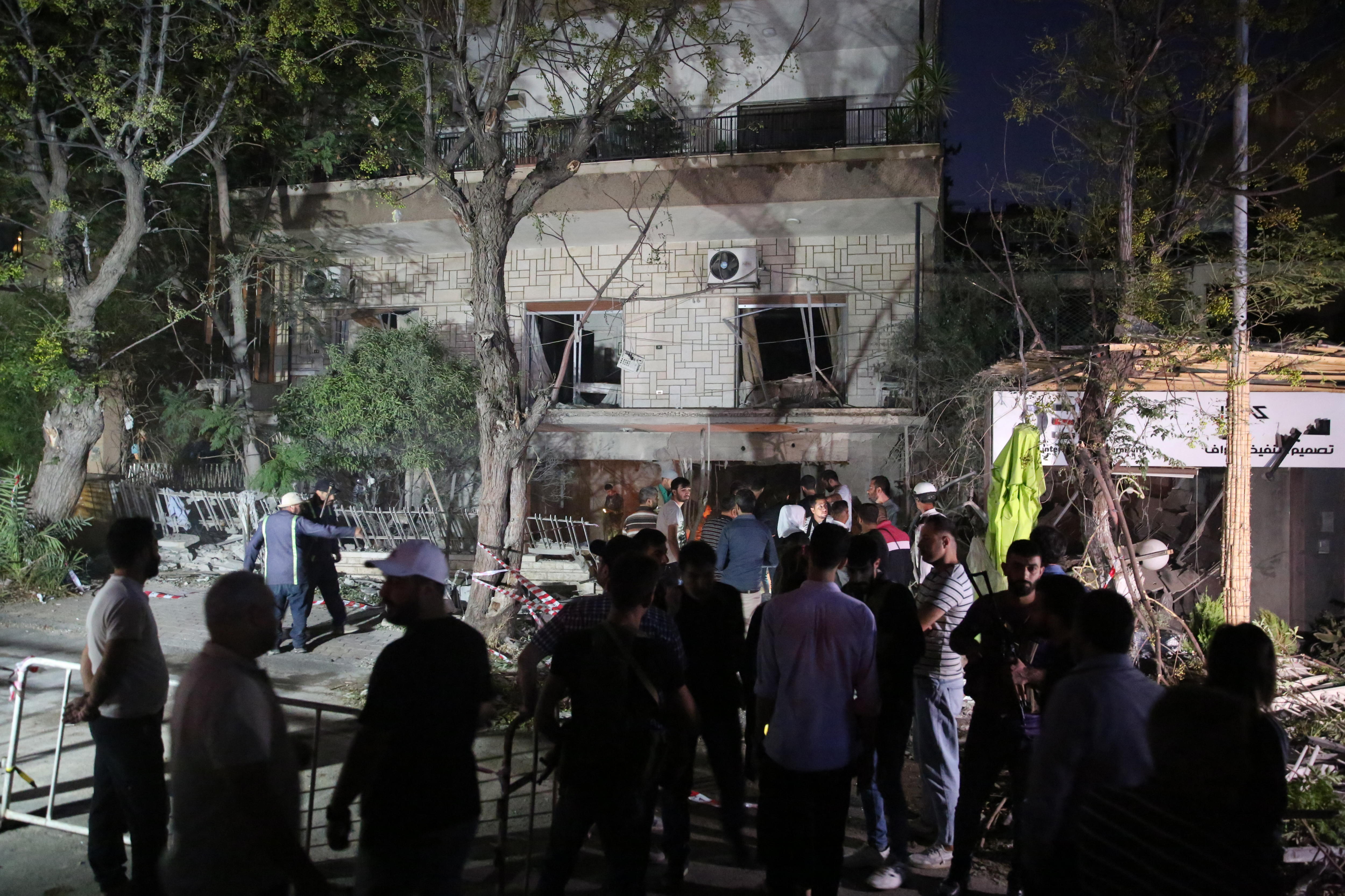 Bombardeo a edificio en Damasco dejó al menos cuatro muertos, se atribuye a Israel