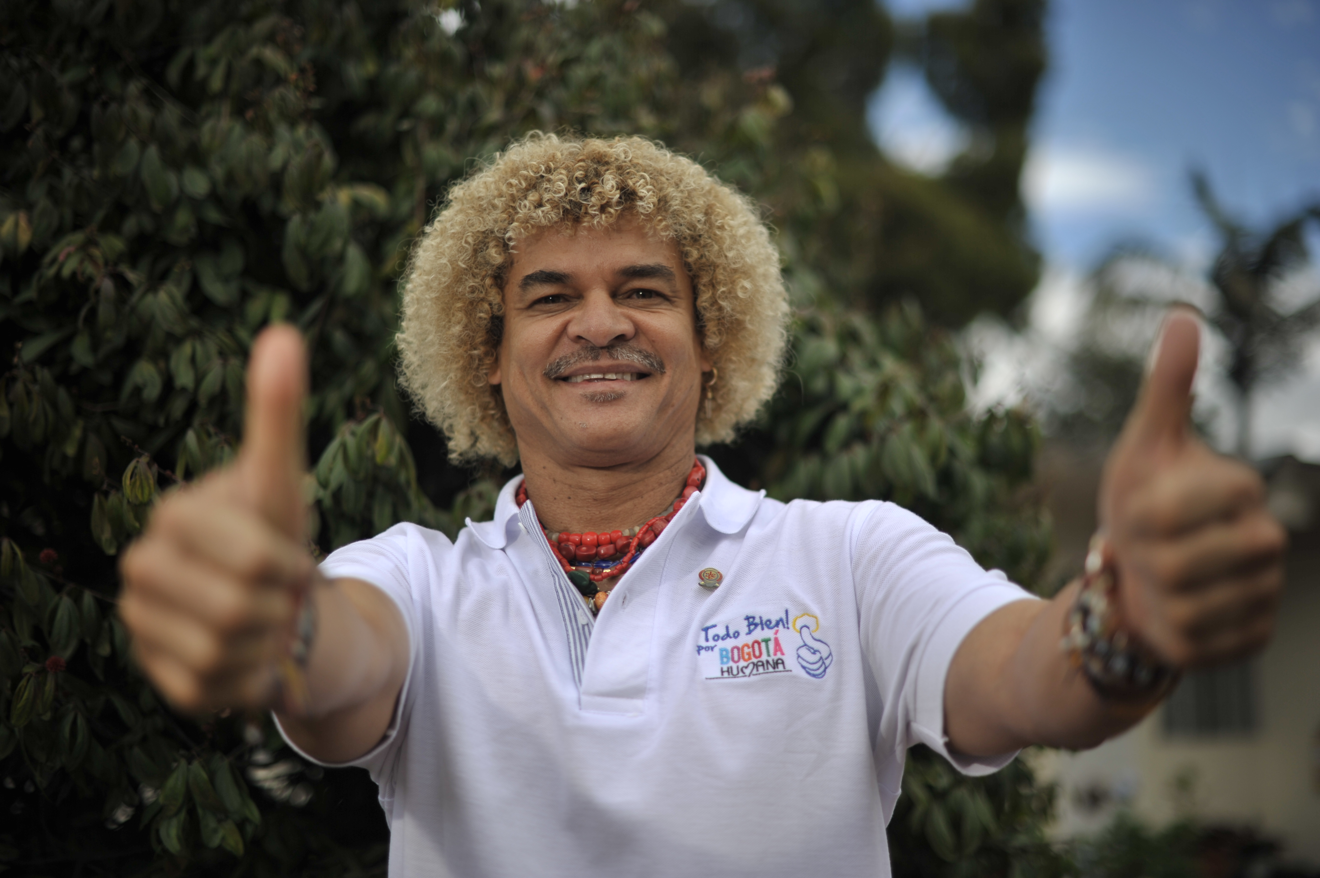 Foto: ¿Adiós a la melena? El Pibe Valderrama sorprendió con un nuevo look