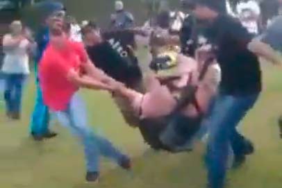 Parapentista que voló con un cerdo dijo que era un regalo que quería hacerle al animal
