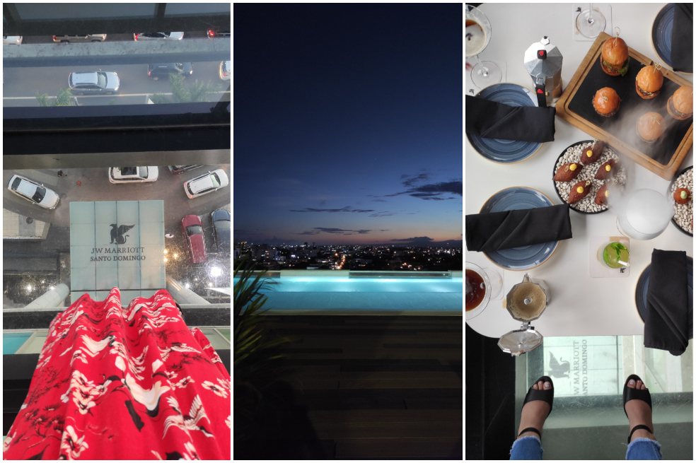 Vertygo 101 Bar ofrece comida deliciosa con la posibilidad de vivir la adrenalina de estar sobre un piso de vidrio. Es el bar más moderno de la ciudad.