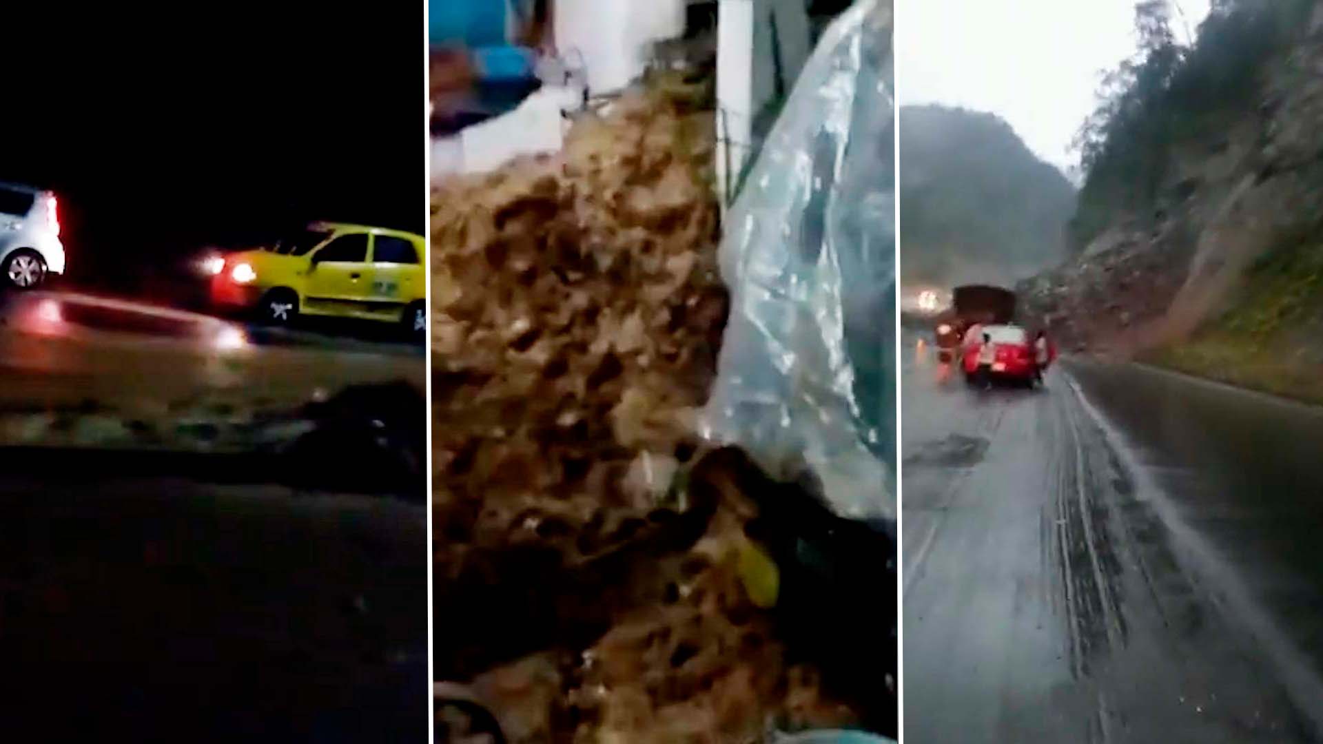 Lluvias prolongadas afectan vías de Bucaramanga y algunos municipios en Quindío
