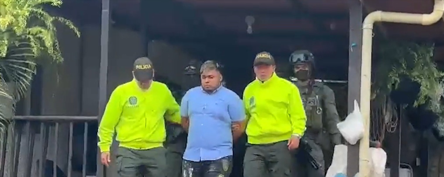 Así capturaron a alias “27″, segundo cabecilla de “Los Costeños”, en el Valle