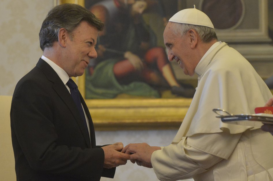 Gobierno celebra la visita del papa Francisco a Colombia