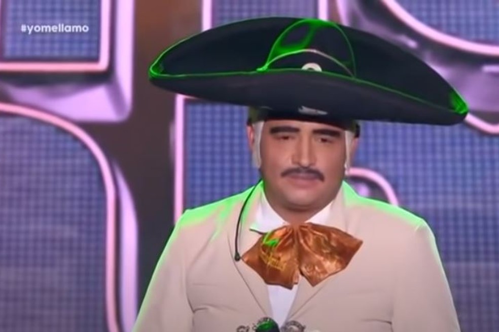 Presentación del imitador de Vicente Fernández en ‘Yo me llamo’ que generó memes