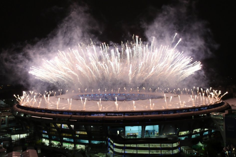 Imagen del estadio Maracaná, donde se realizó la clausura de los Juegos Olímpicos de Río. / AFP