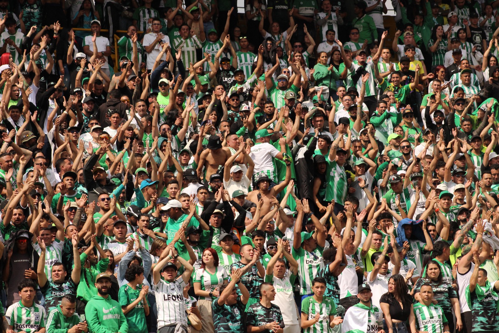 Atlético Nacional conquistó Bogotá: así fue la fiesta verdolaga en El Campín