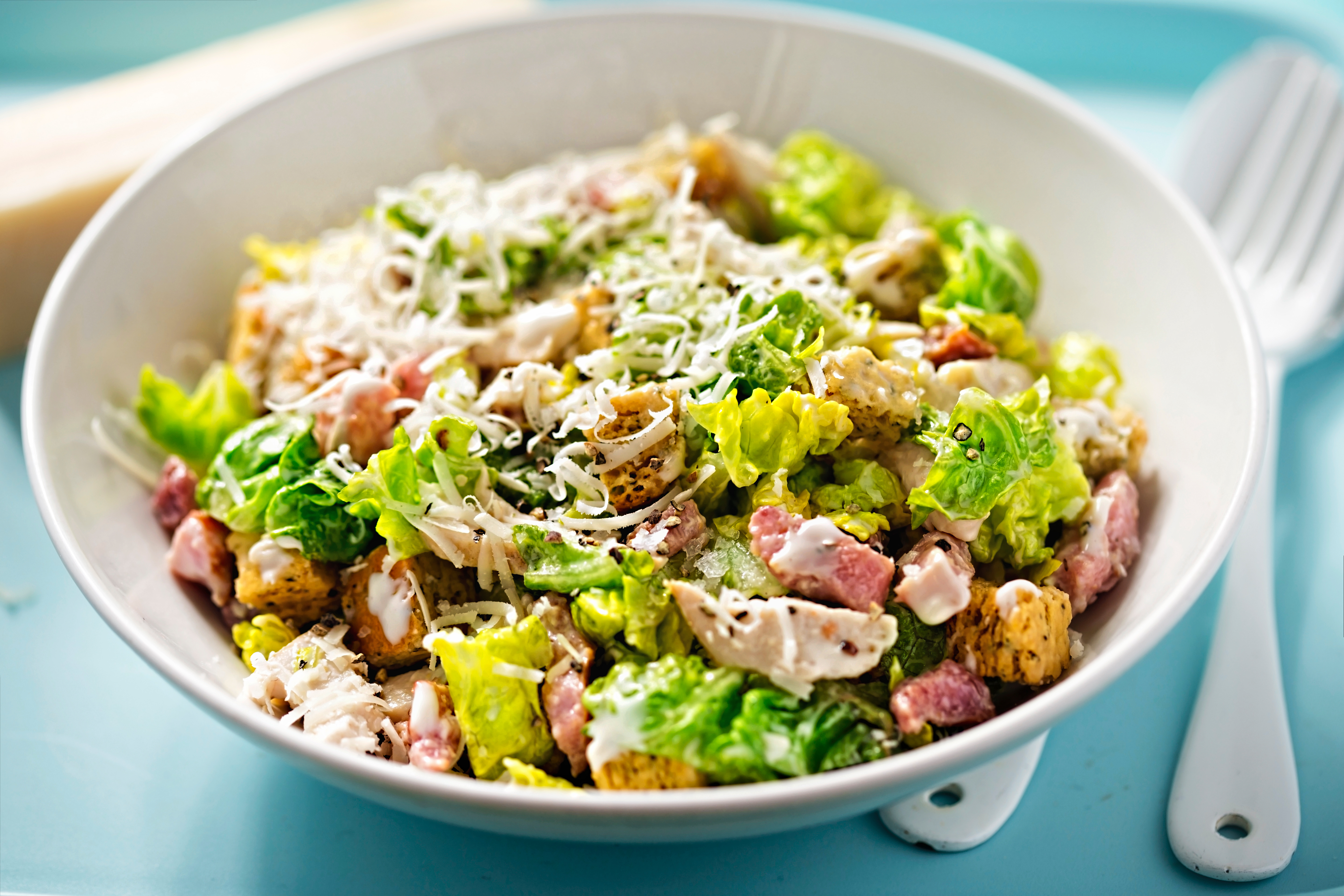 Ensalada con pollo para empezar la semana