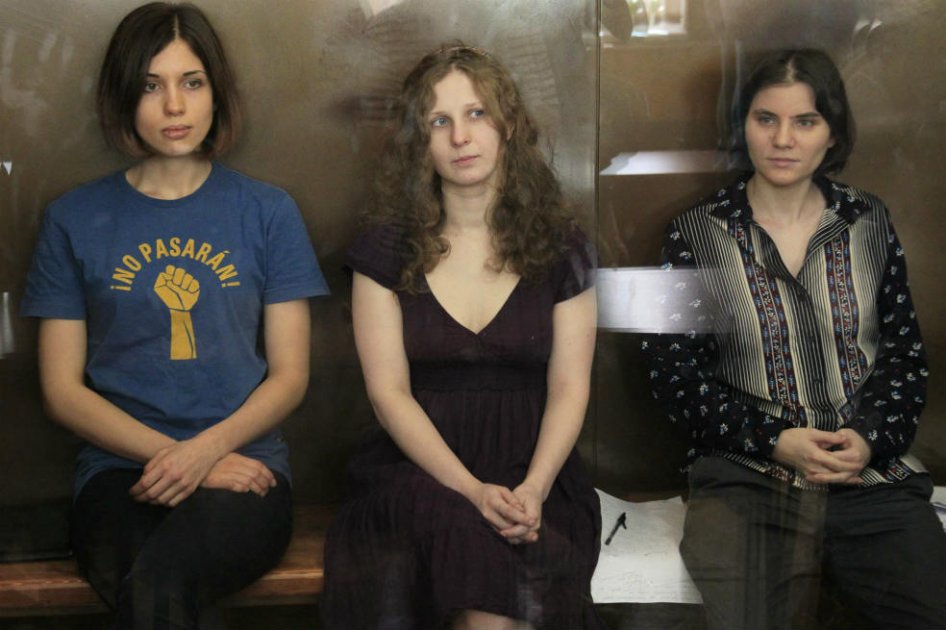 Las punkeras anti-Putin