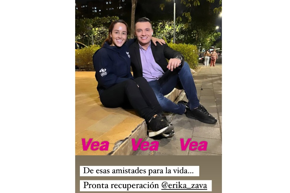 La periodista de ‘Noticias Caracol’ preocupó por su estado de salud. En exclusiva para Vea, su amigo Sebastián Palacio contó qué le ocurrió.