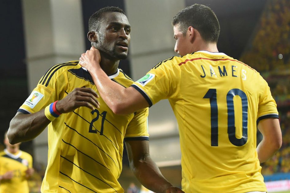 Siete colombianos entre los futbolistas más relevantes