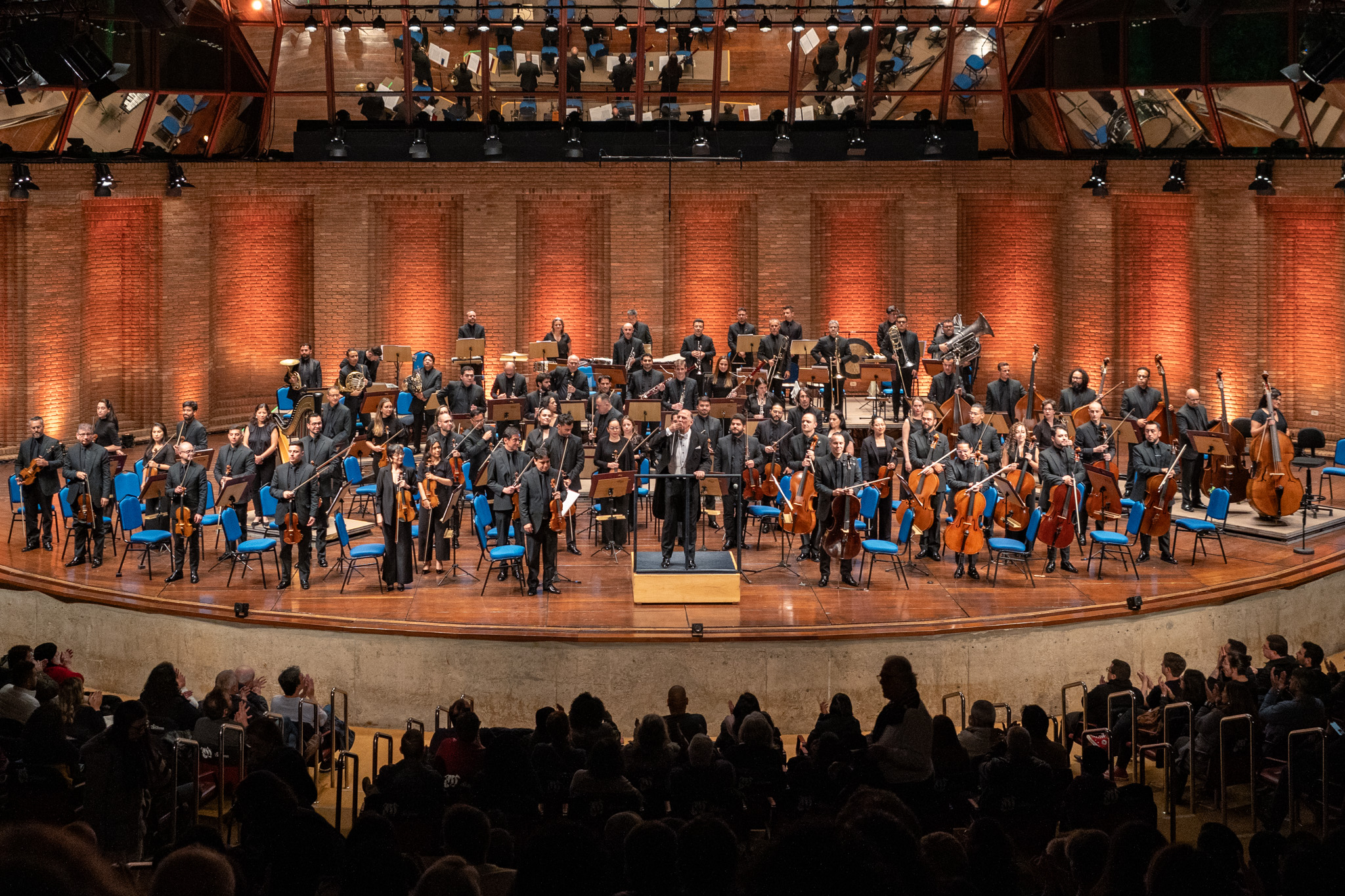 En imágenes: así comenzó la gira internacional de la Orquesta Sinfónica Nacional