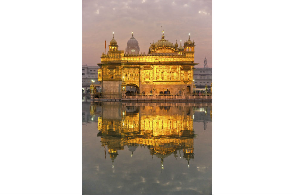 El templo dorado de la India
