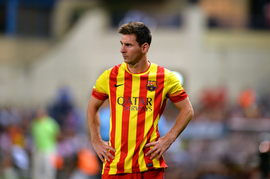 Messi sólo sufre una contusión en el muslo