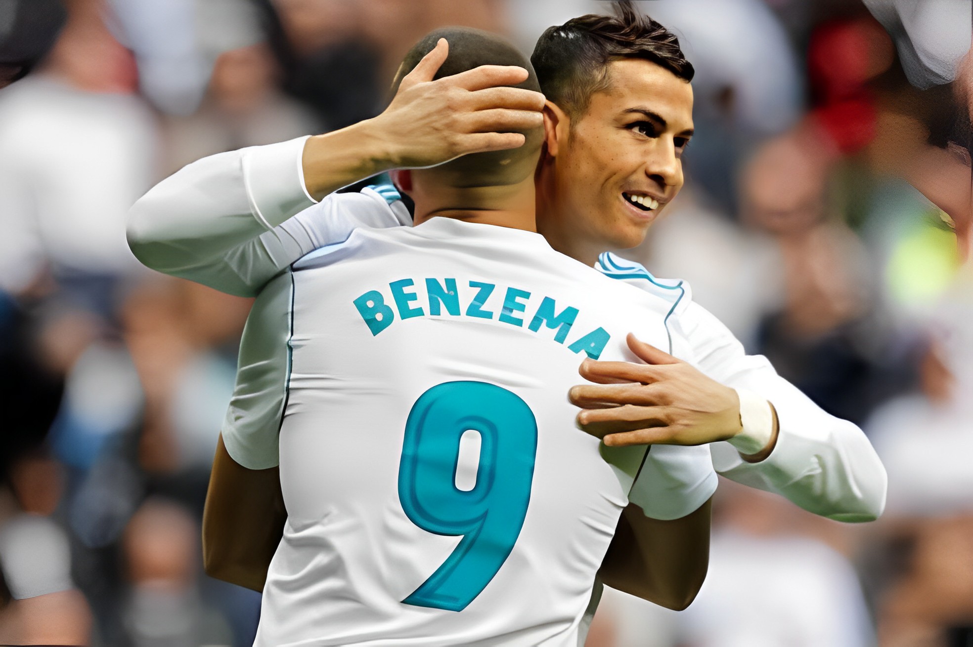 Karim Benzema y Cristiano Ronaldo fueron compañeros en Real Madrid entre 2009 y 2018. Ahora serán rivales en Arabia Saudita.