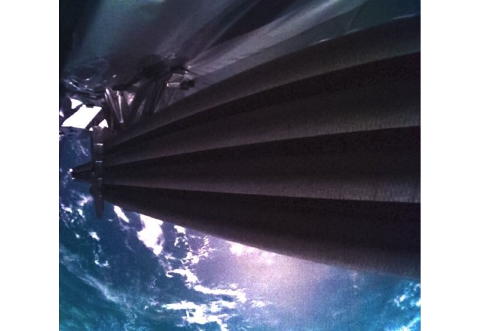 Esta es la primera “selfie” de Juice, la misión que explorará las lunas de Júpiter
