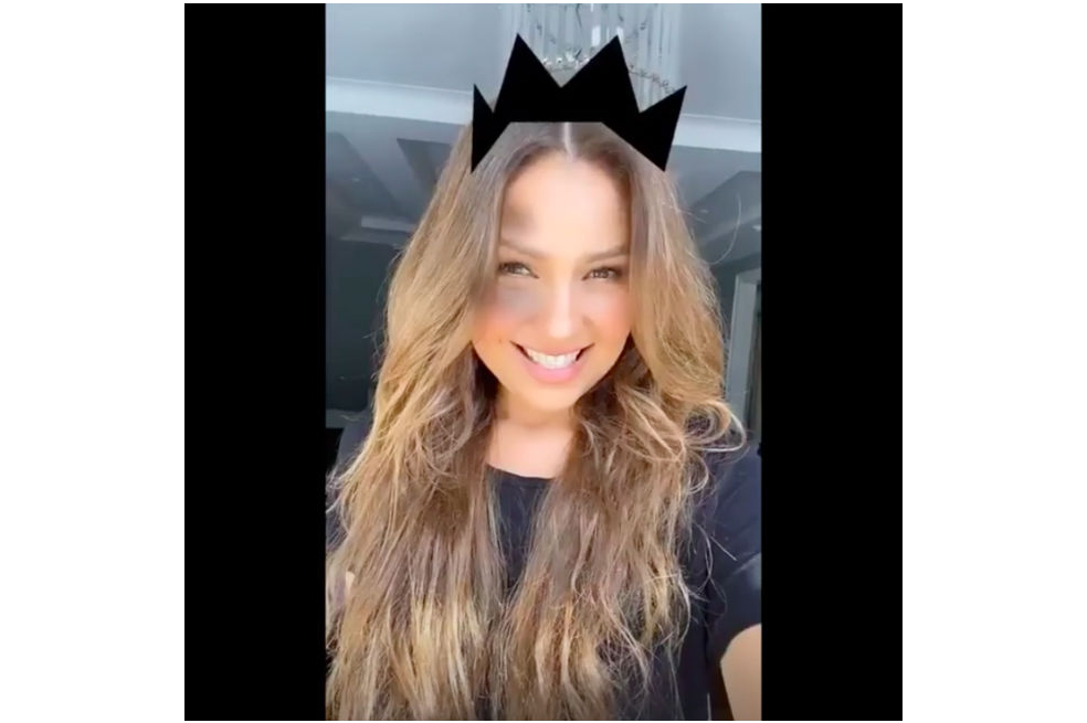 Thalía creó su propio filtro de Instagram