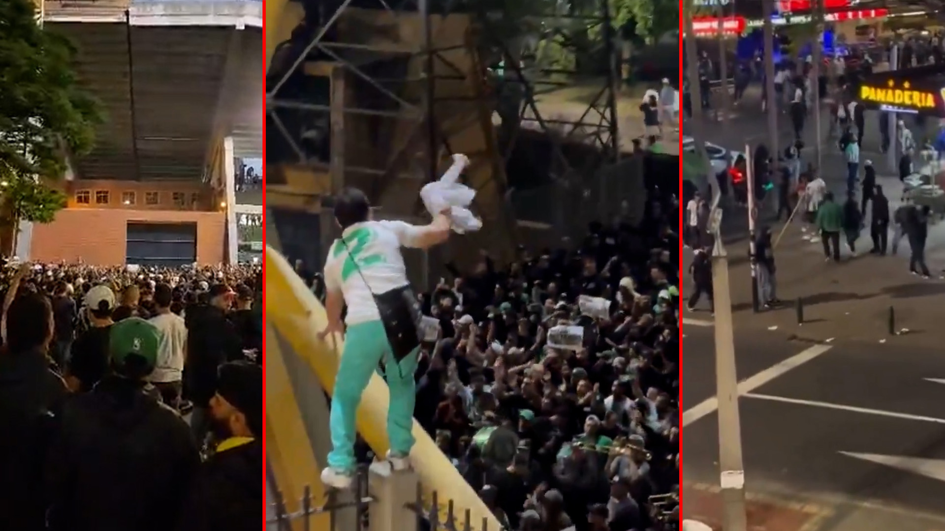Tras humillación en Libertadores: hinchas de Nacional protagonizan disturbios y protestas