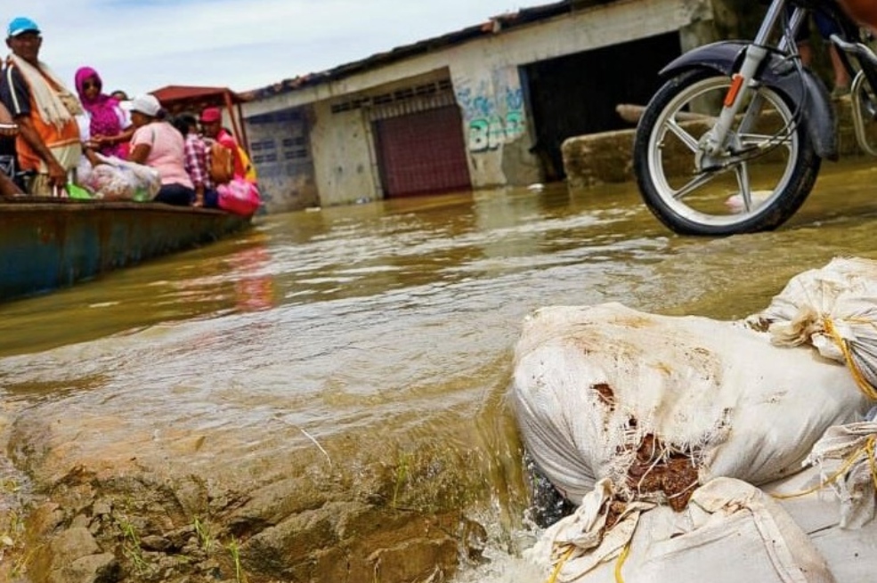 Por lo menos 56 barrios en Santa Marta están afectados por las lluvias