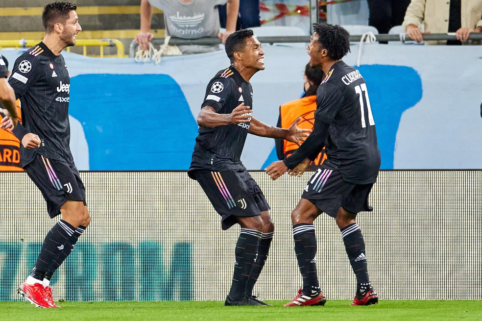 Con Cuadrado en cancha, Juventus venció a Malmo por Champions League