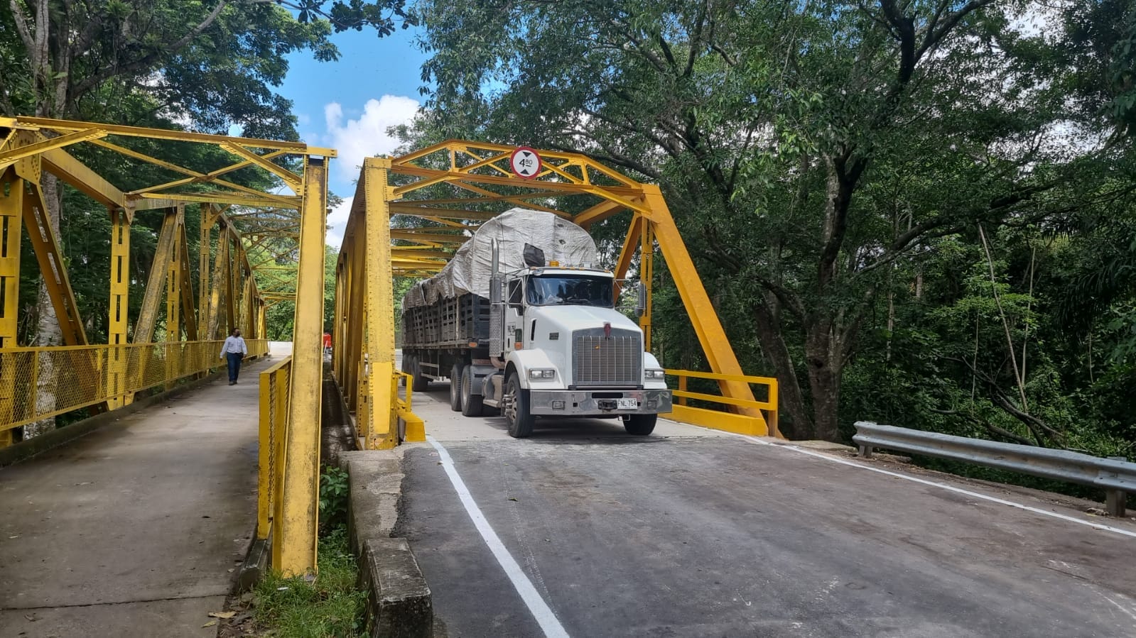 Terminan rehabilitación del puente Anime, en el departamento de Cesar
